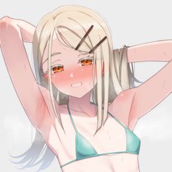 This is a pixiv picture whose title is 「モノ好きだ、ね」.