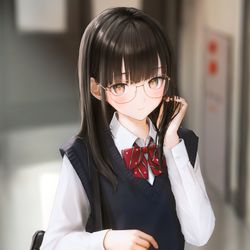 This is a pixiv picture whose title is ✉️.