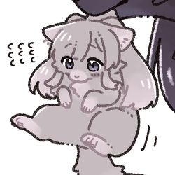 This is a pixiv picture whose title is いぬねこアンティーカ.