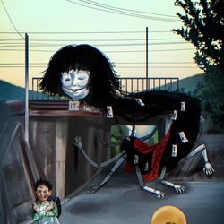 This is a pixiv picture whose title is 失敗作どもめ.