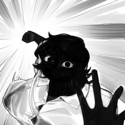 This is a pixiv picture whose title is 宝宝，你床上没头发，那个没头发的女生是谁.