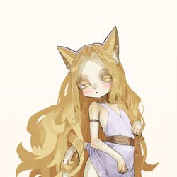 This is a pixiv picture whose title is ミケラ猫.
