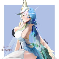 This is a pixiv picture whose title is Hsin Qingxiao commission.