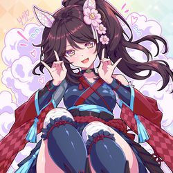 This is a pixiv picture whose title is ギャップ性No.1くのいち.