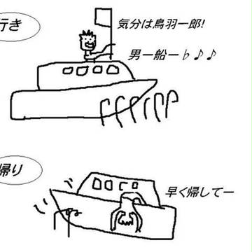船酔い、、、