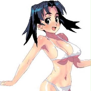 白ビキニ