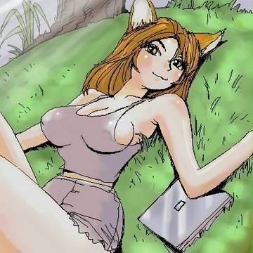 獣耳娘とノーパソ