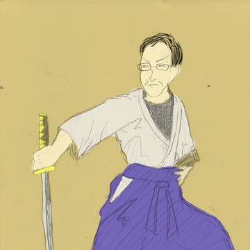 居合いの人