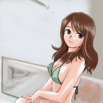 ビキニおねいさん