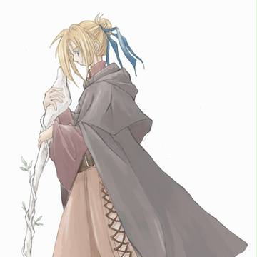 杖持つ少女
