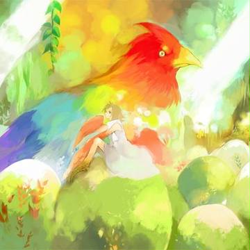 虹色鳥の巣