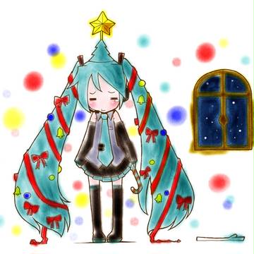 くりすミクつりー