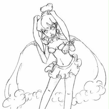 しろいうさみみちゃんを