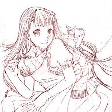 下書き絵