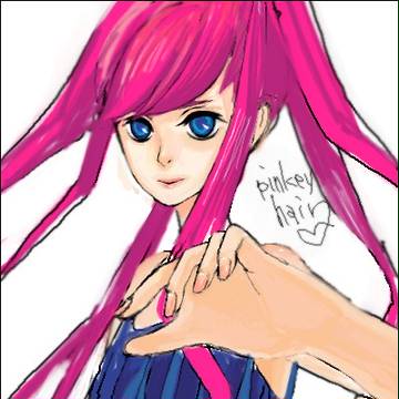 桃髪二結