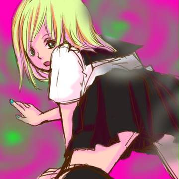 女子高生ピンク
