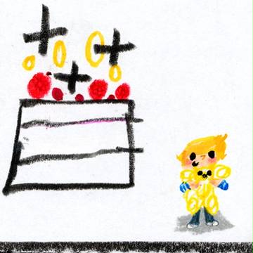 018　ケーキと男の子