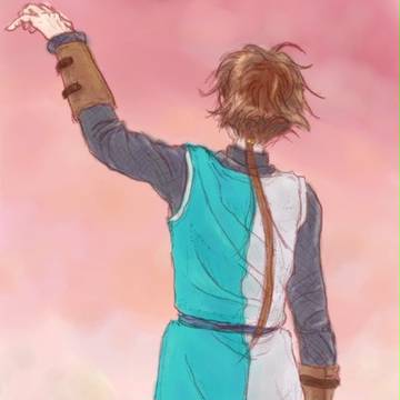 夕空へ