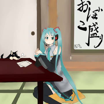 [VOCALOID2] 客間にミクがいた