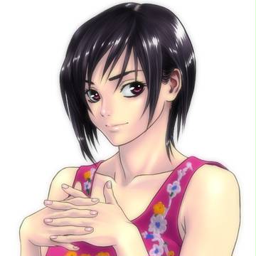 花柄少女