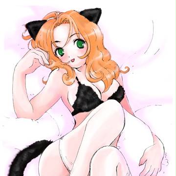 誘う猫お姉さん