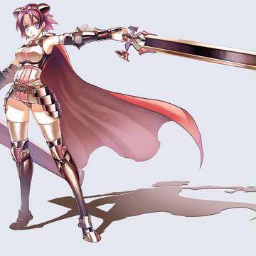 パンダ女剣士
