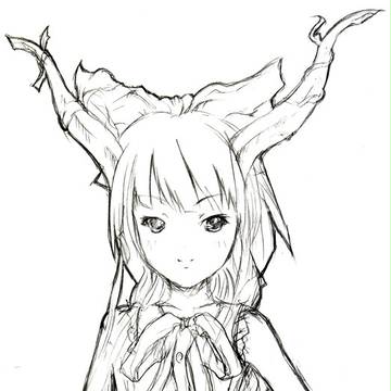 伊吹萃香ラフ