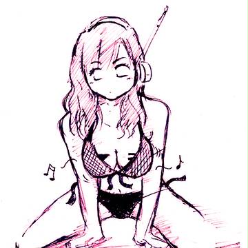 薄ピンク