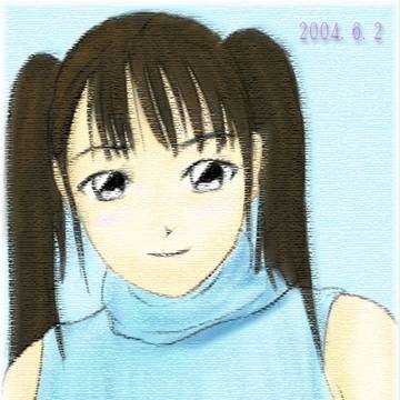 昔描いたツインテール2