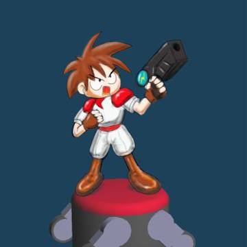 ガンスターヒーローズ「レッド」ボトルキャップ