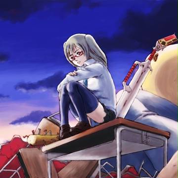 暁に体育座り