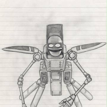 高校の時に描いたおとうさん