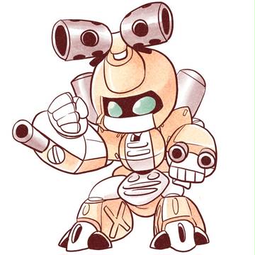 黄色い（？）カブトムシ