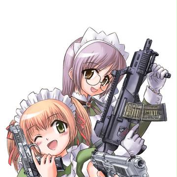 武装メイドさんたち。
