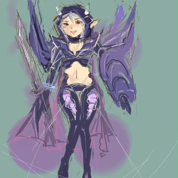 モンスター擬人化風