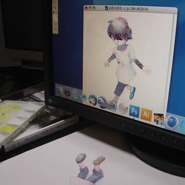 モニターから転落