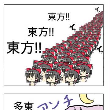 東方４コマ漫画ジェネレーター