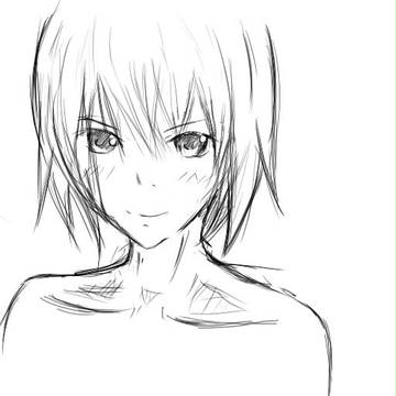 ラフ画②