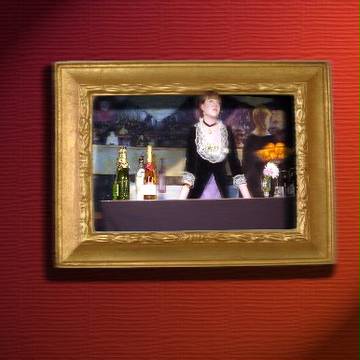 ベルジェール劇場のバー