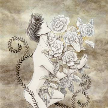 薔薇を抱く