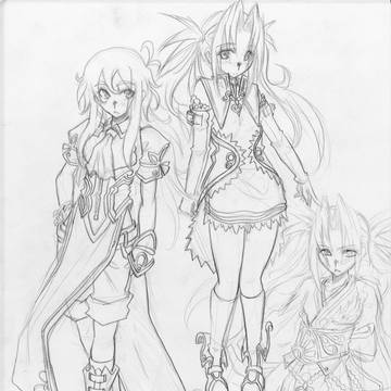 二人の女の子