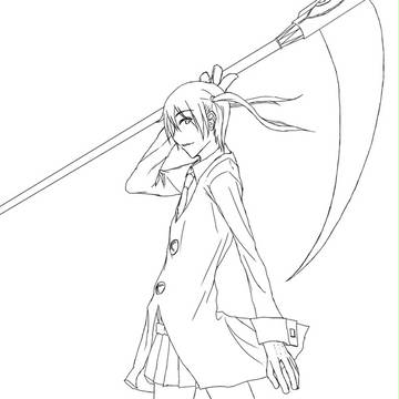 【線画】マカ