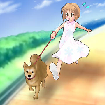 ゆきぽとわんこ