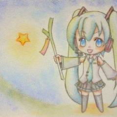 お星さまにお願い