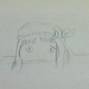 たれぱちゅりー　ラフ画？