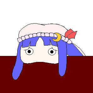 たれぱちゅりー 色をつけてみた