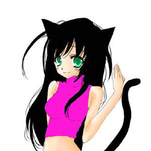 黒猫耳