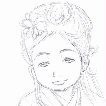 ラフ画