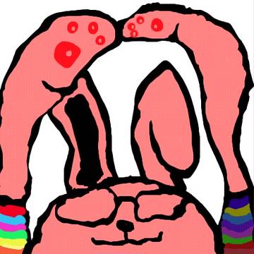 うさぎのつもり