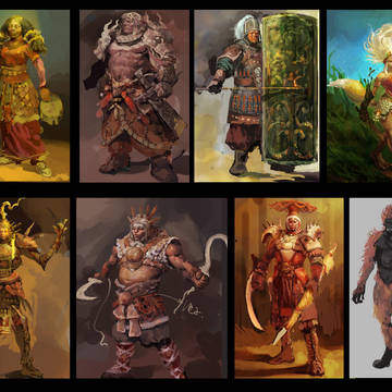 character design by hao